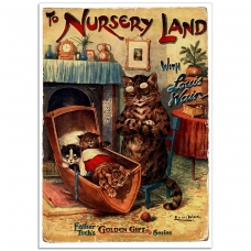 Book Cover Poster - To Nursery Land